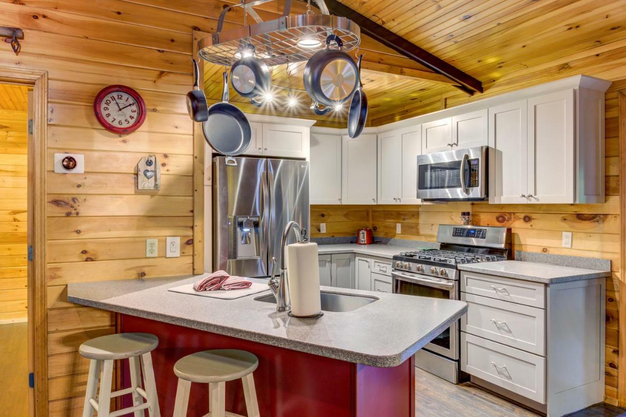 Coffee Creek Cabin Sautee Nacoochee 외부 사진