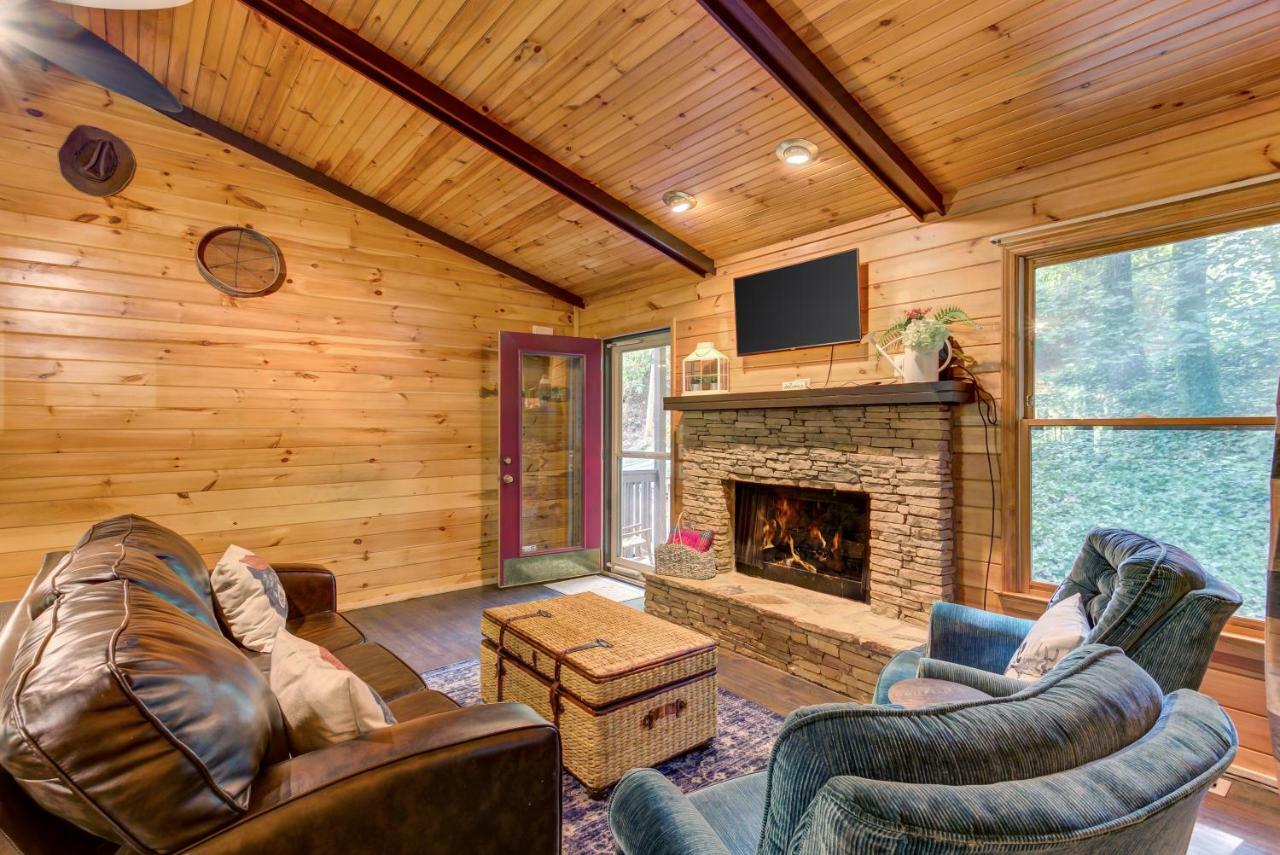 Coffee Creek Cabin Sautee Nacoochee 외부 사진