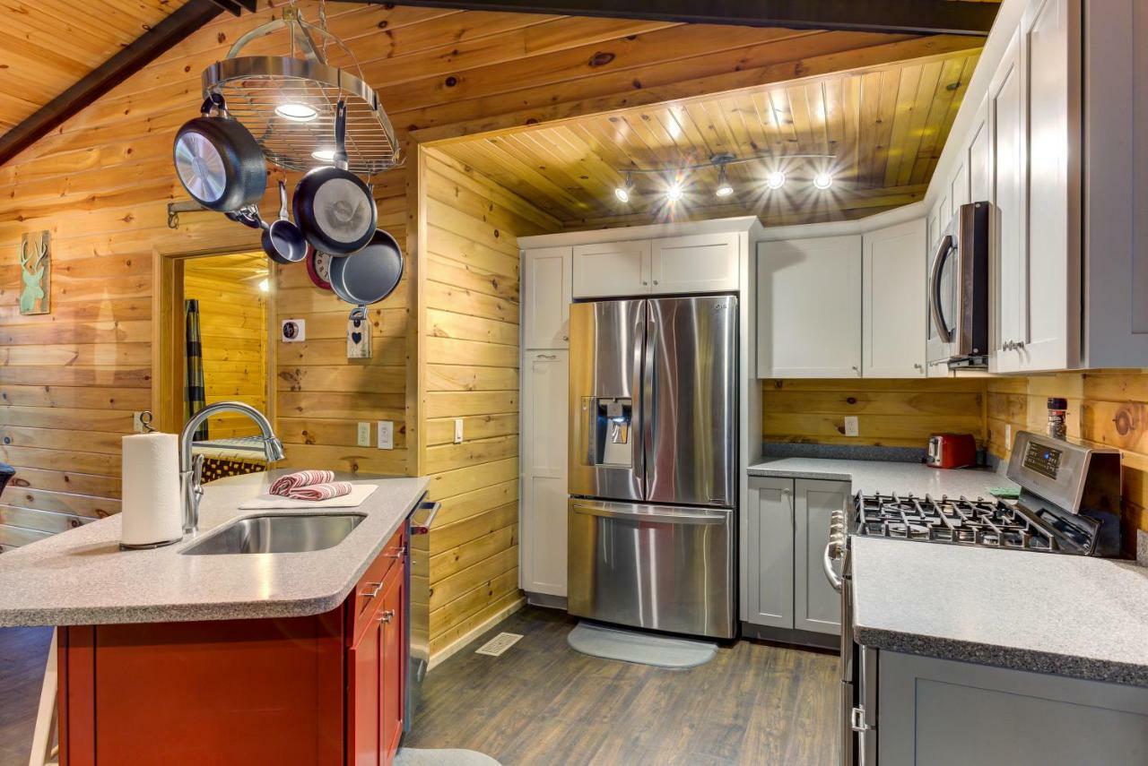 Coffee Creek Cabin Sautee Nacoochee 외부 사진