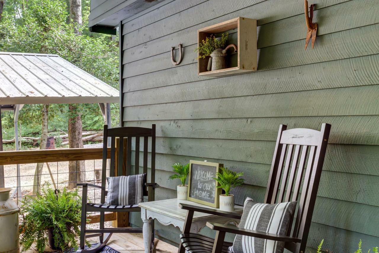 Coffee Creek Cabin Sautee Nacoochee 외부 사진